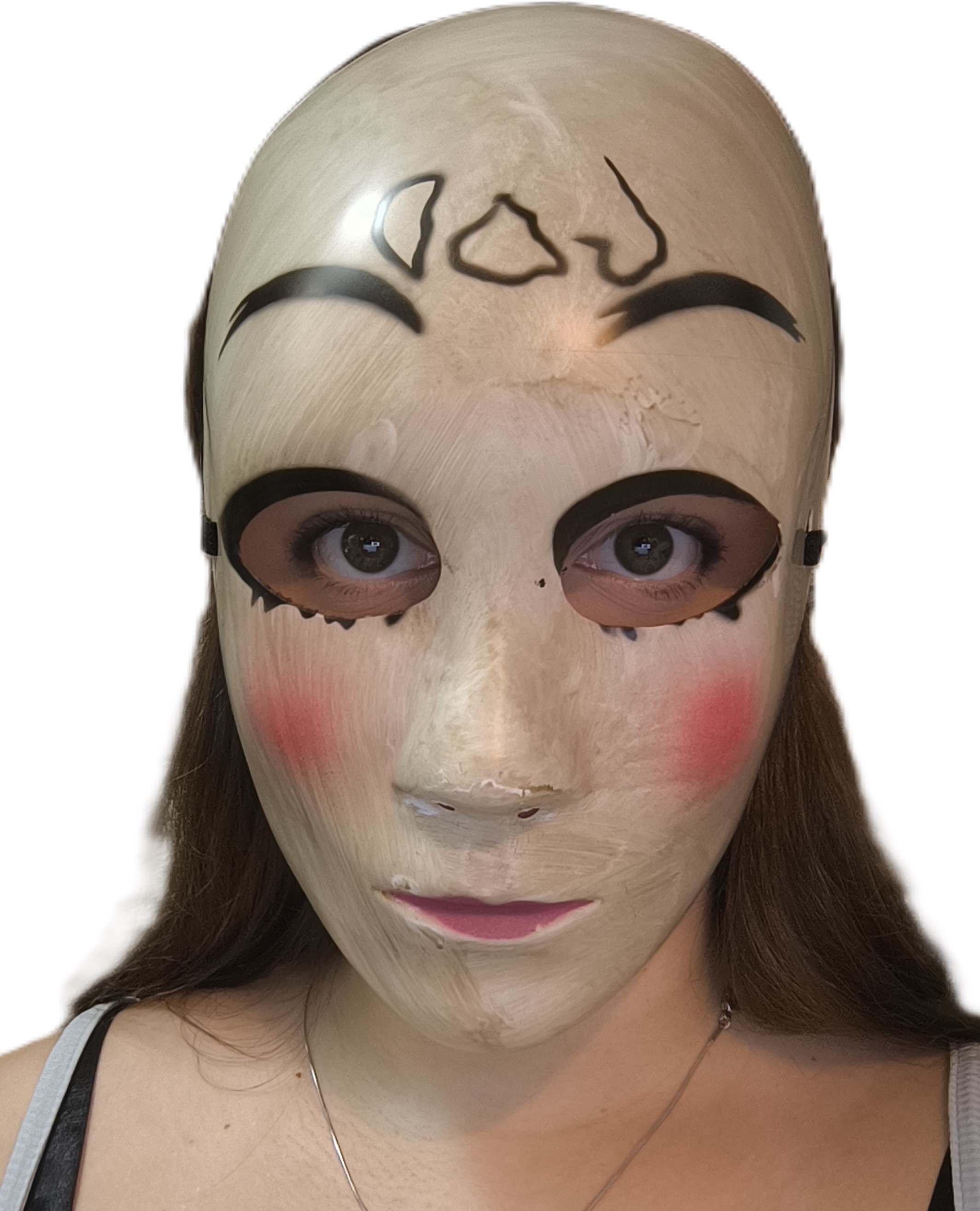 картинка Женская маска убийцы «Сердце» от магазина Одежда+