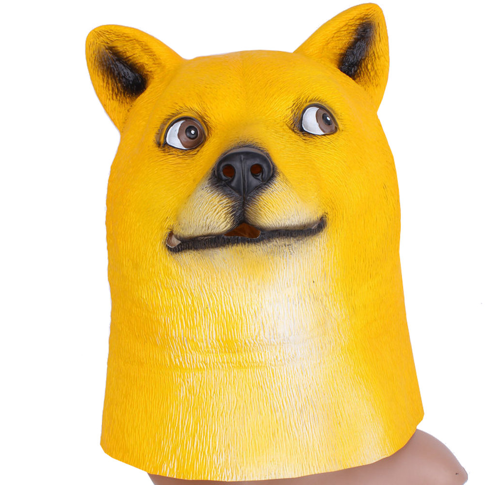 картинка Латексная маска собаки «Акита» от магазина Одежда+