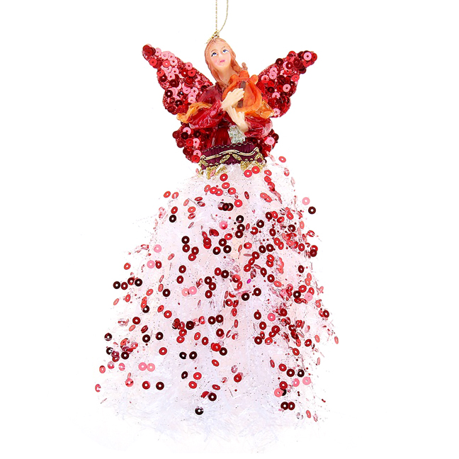 картинка Ёлочная игрушка «Фея» с лирой от магазина Одежда+