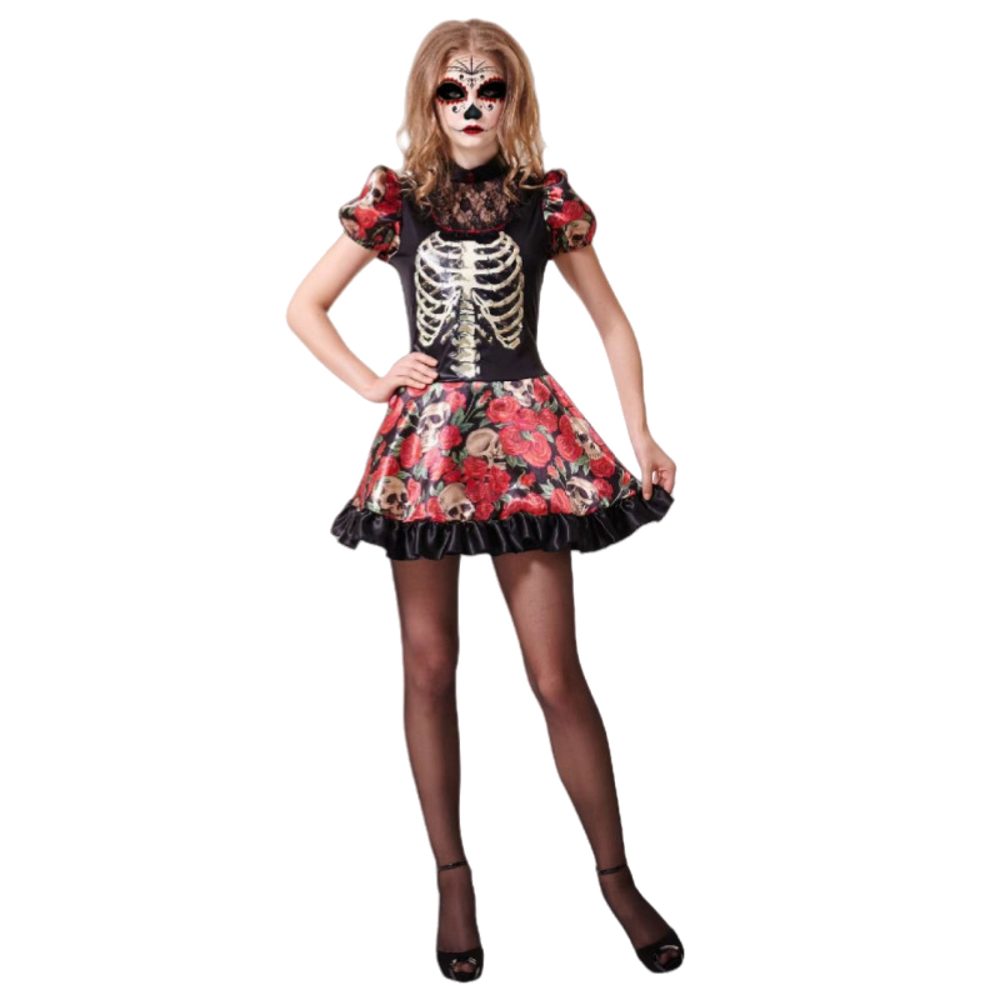картинка Платье «День мёртвых» для девушки от магазина Одежда+