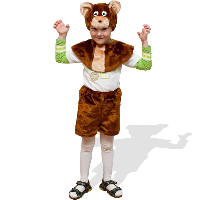 картинка Костюм бурого Медведя для детей от магазина Одежда+