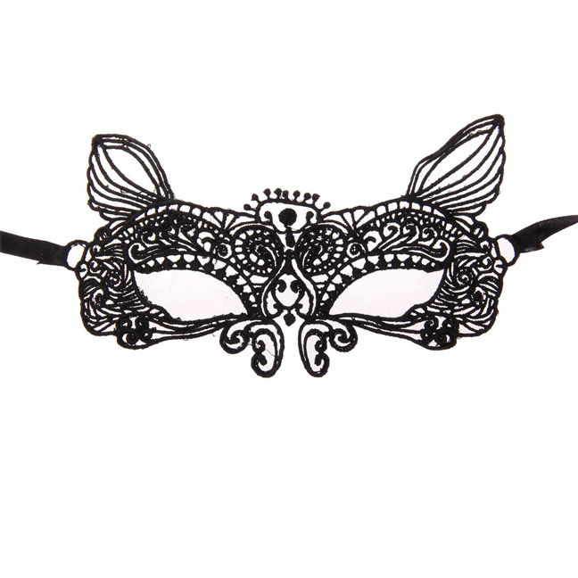 картинка Ажурная венецианская маска «Кошка» от магазина Одежда+