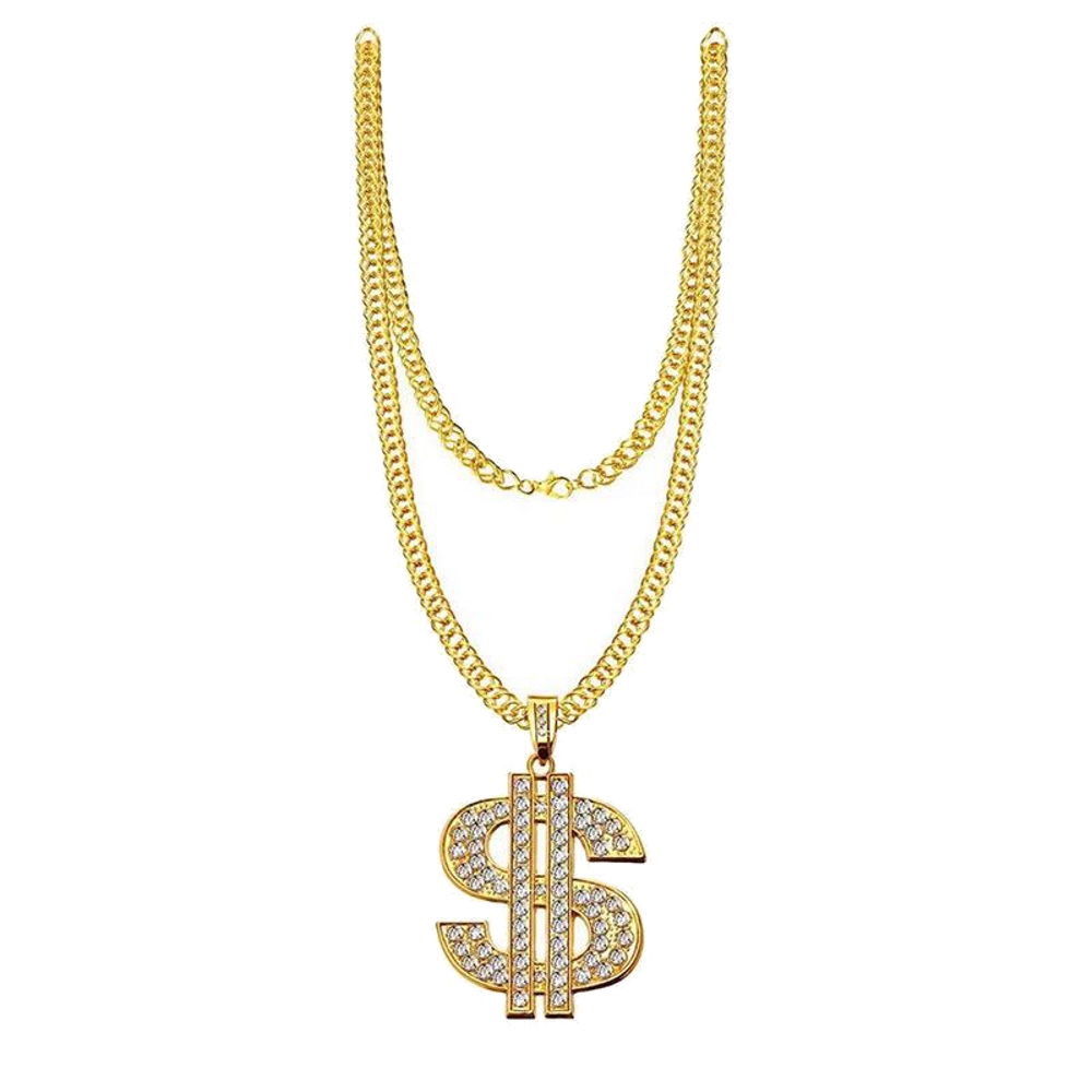 картинка Кулон «Доллар» на цепочке от магазина Одежда+