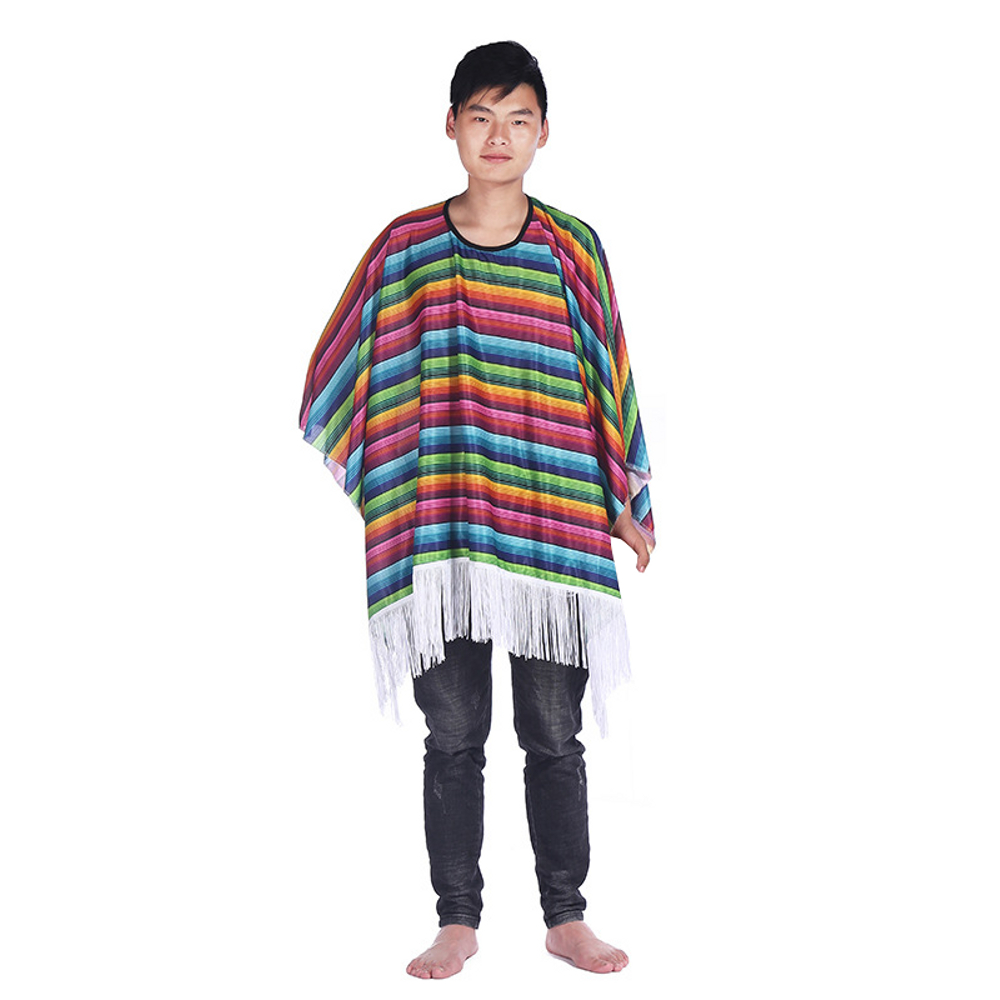 картинка Карнавальное мексиканское пончо от магазина Одежда+