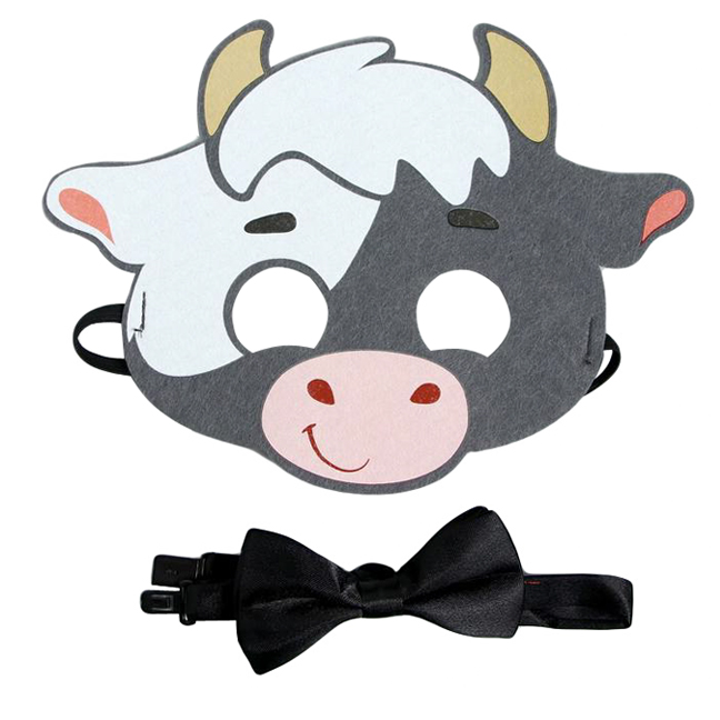картинка Маска быка в наборе с бабочкой от магазина Одежда+