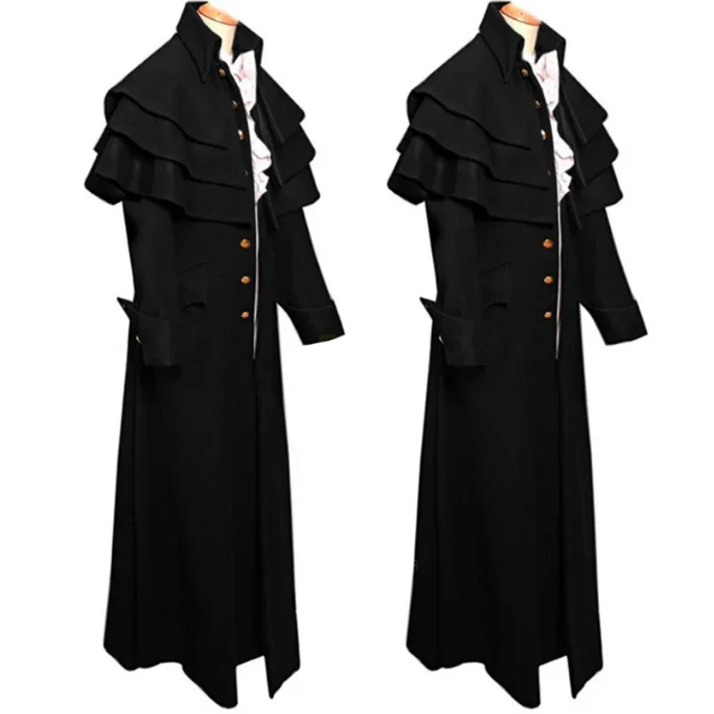 картинка Чёрный викторианский плащ от магазина Одежда+