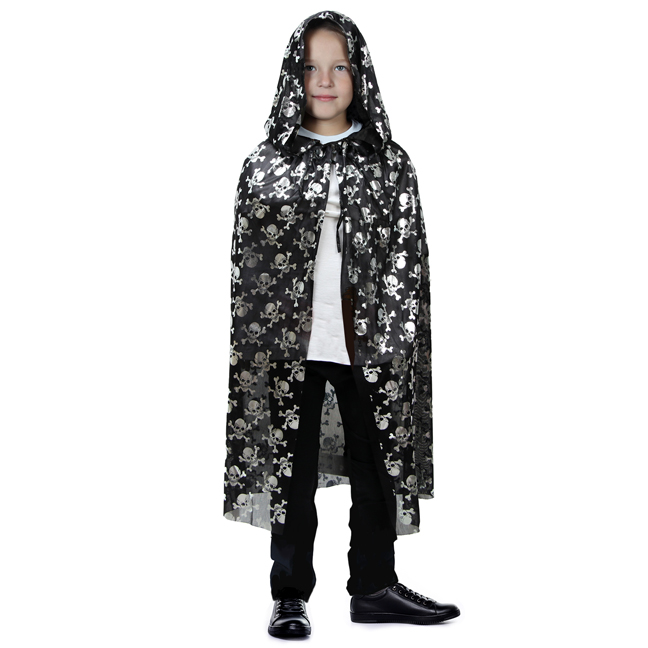 картинка Плащ с черепами от магазина Одежда+