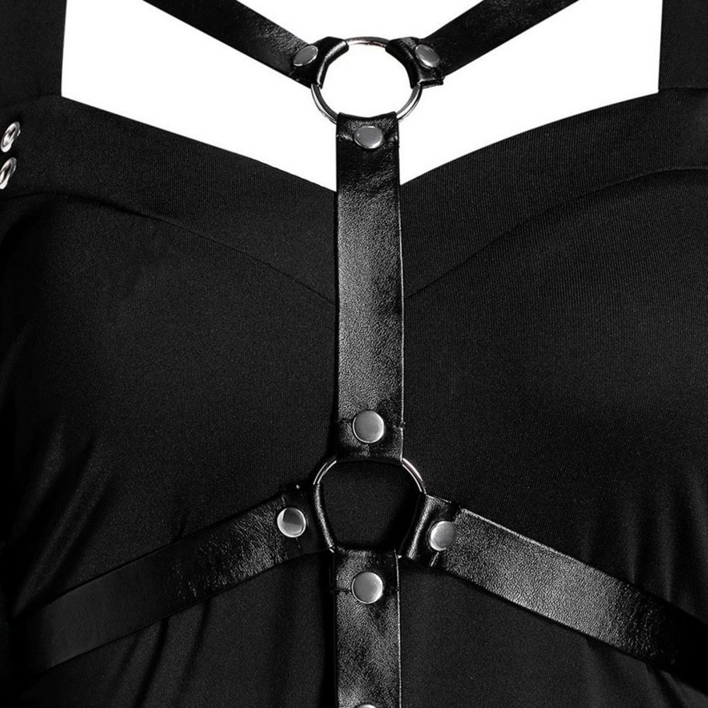 картинка Чёрное готическое платье от магазина Одежда+