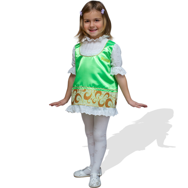 картинка Русский народный зеленый костюм от магазина Одежда+