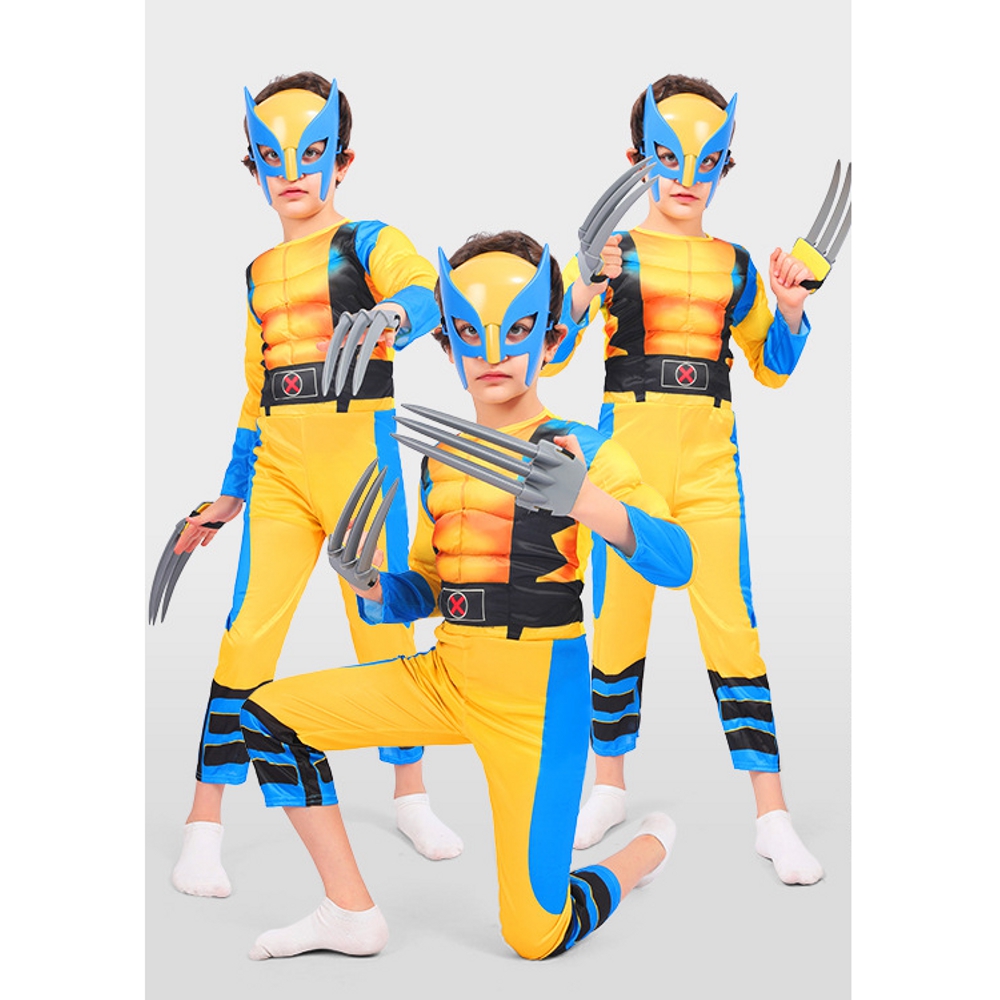 картинка Костюм супергероя «Росомаха» детский от магазина Одежда+