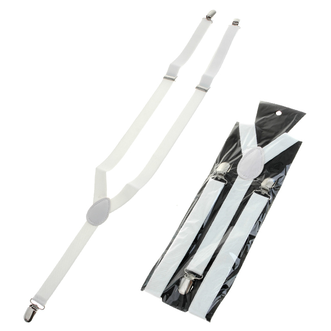 картинка Белые гангстерские подтяжки в ассортименте от магазина Одежда+