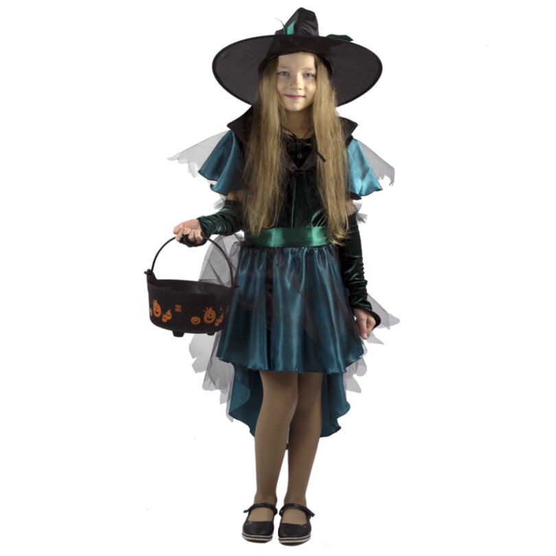 картинка Новогодний костюм ведьмы для девочки от магазина Одежда+