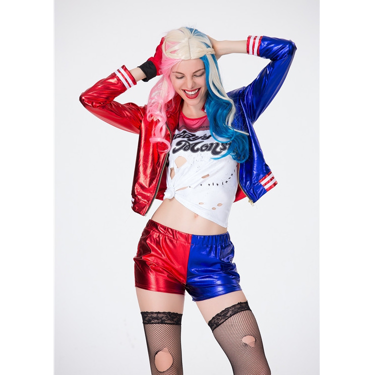 картинка Костюм Харли Квинн для девушки от магазина Одежда+