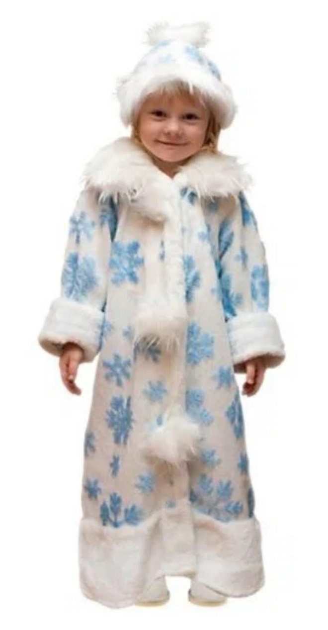 картинка Белый костюм Снегурочки детский от магазина Одежда+