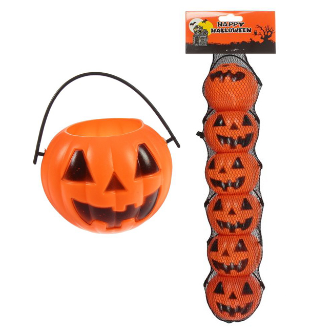 картинка Набор мини-корзин для конфет на Хэллоуин «Тыква» от магазина Одежда+