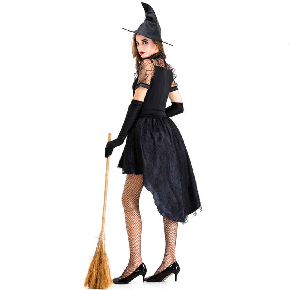 картинка Карнавальный костюм ведьмы на Хэллоуин от магазина Одежда+