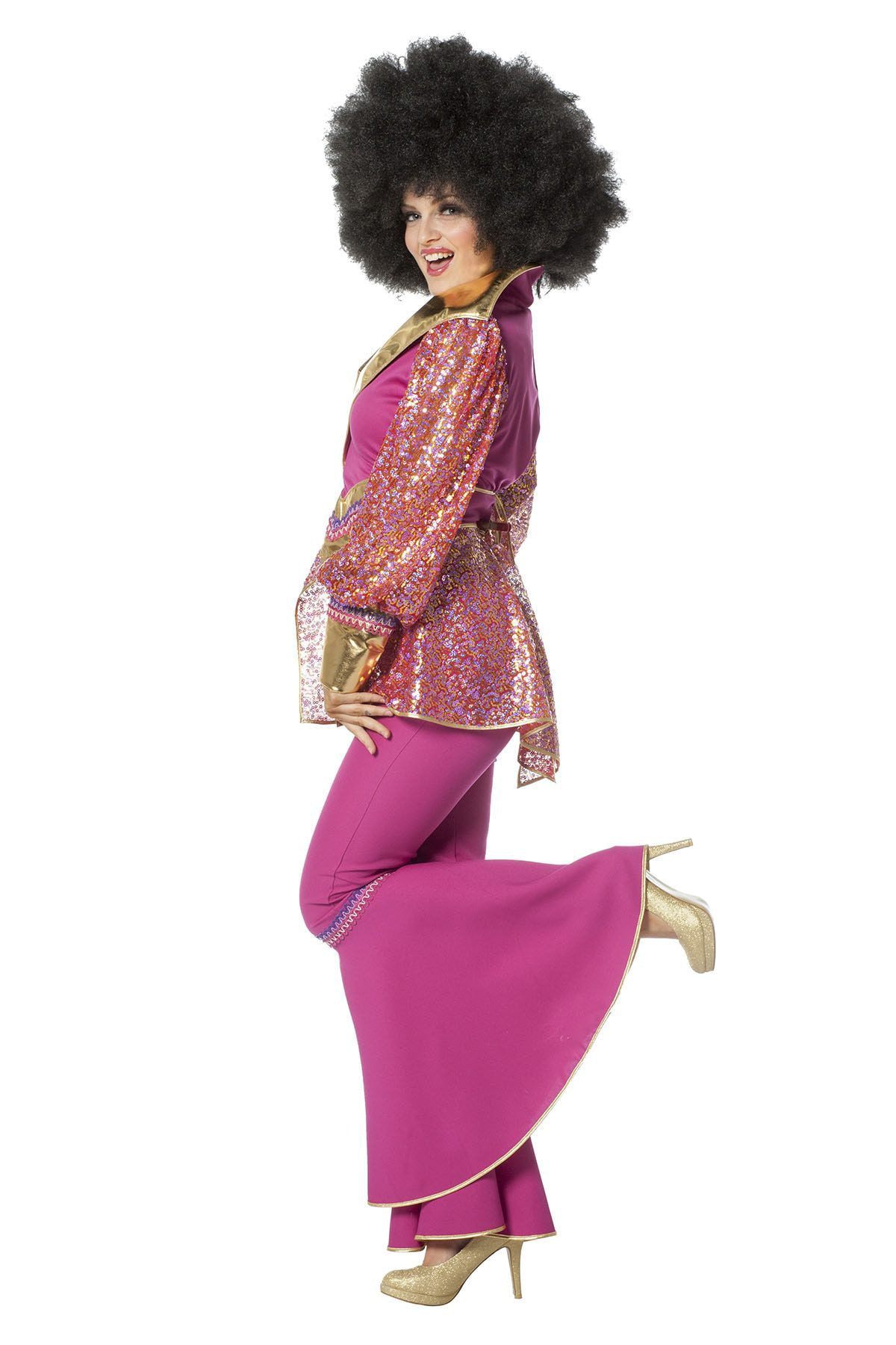 картинка Розовый костюм «Диско» женский от магазина Одежда+