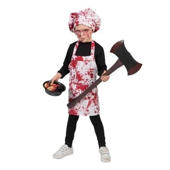 картинка Детский костюм повара «Мясник» на Хэллоуин от магазина Одежда+