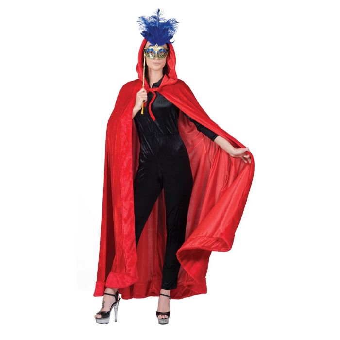 картинка Красный плащ с капюшоном от магазина Одежда+