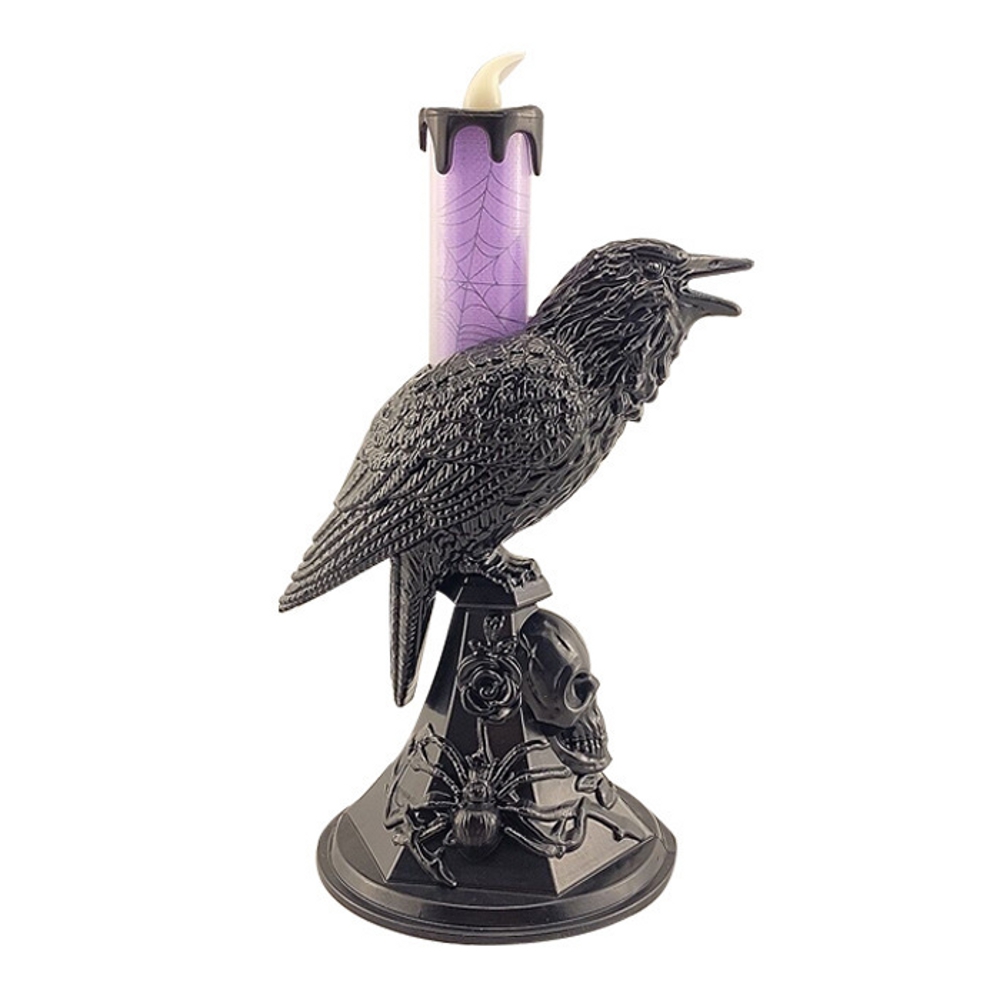 картинка Светодиодная свеча «Чёрный ворон» от магазина Одежда+