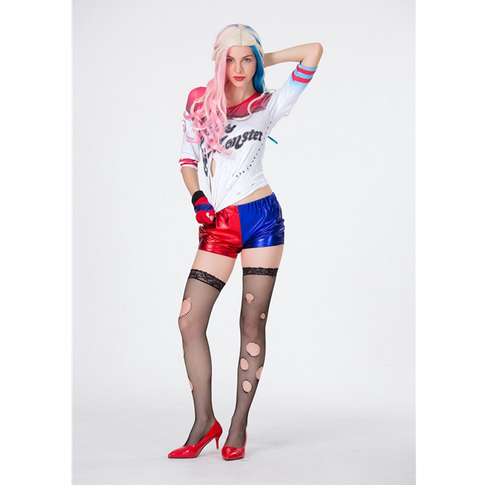 картинка Костюм Харли Квинн для девушки от магазина Одежда+