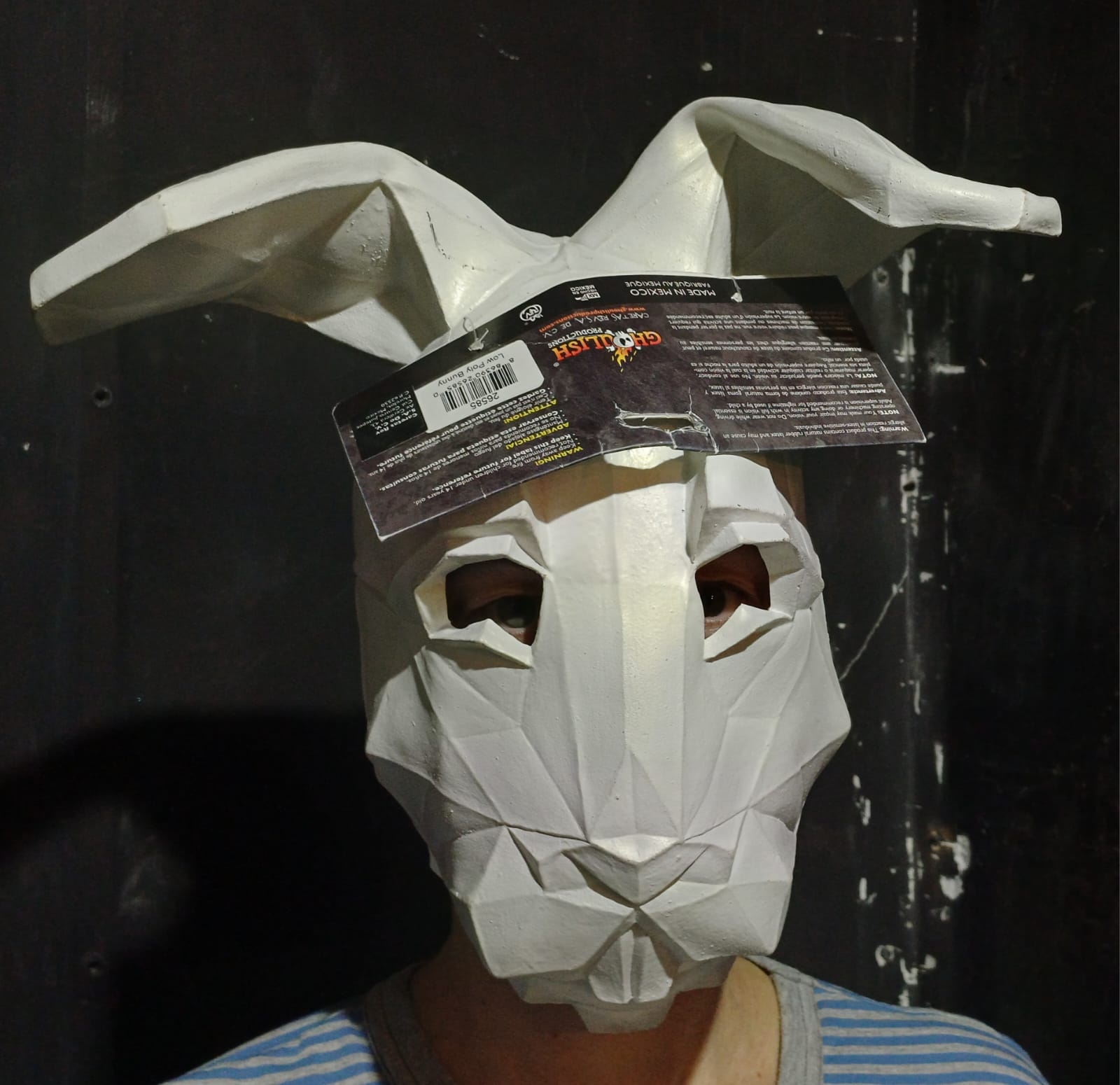 картинка Латексная маска-полигон «Заяц» от магазина Одежда+