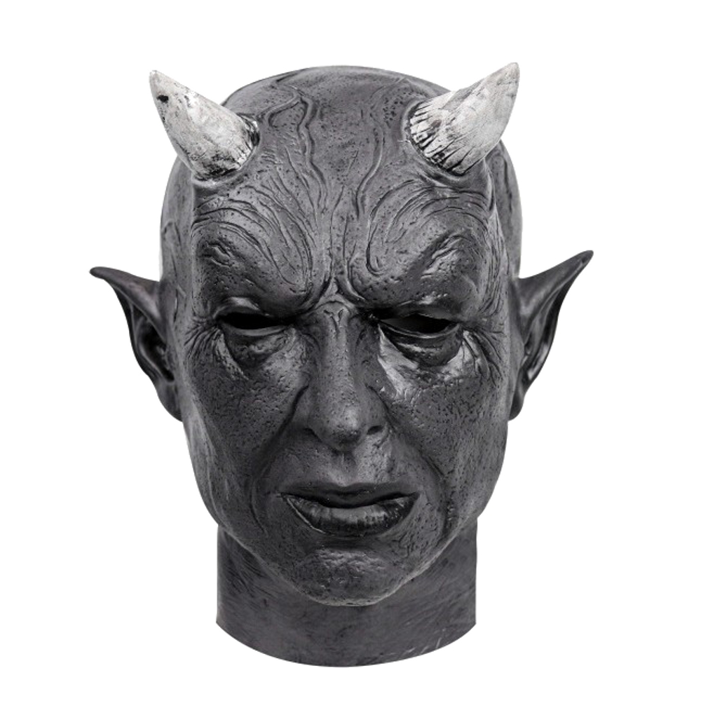 картинка Латексная маска чёрного демона от магазина Одежда+