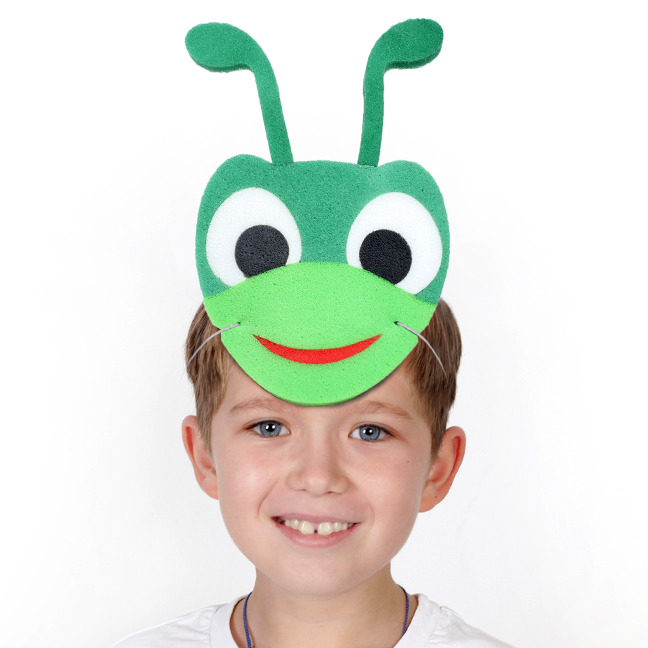 картинка Маска кузнечика на голову от магазина Одежда+