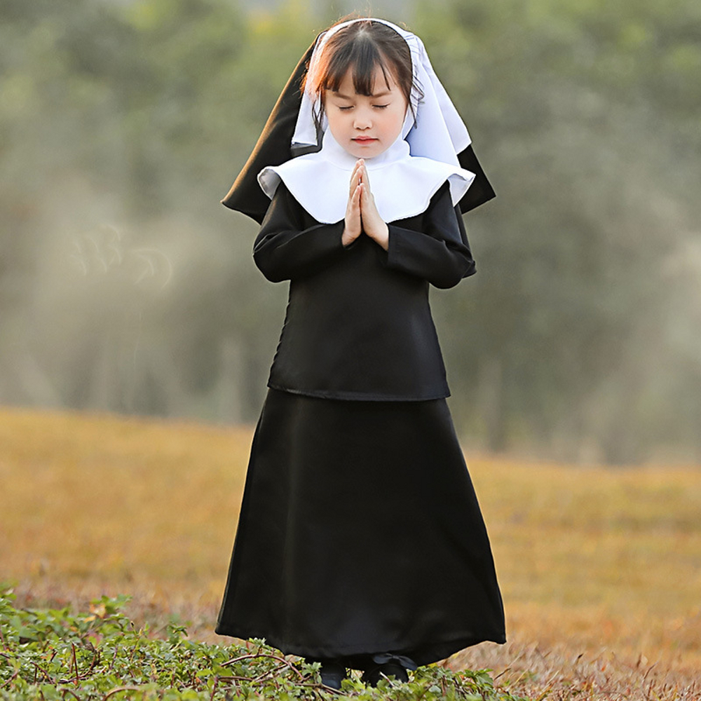 картинка Костюм монахини для девочки от магазина Одежда+
