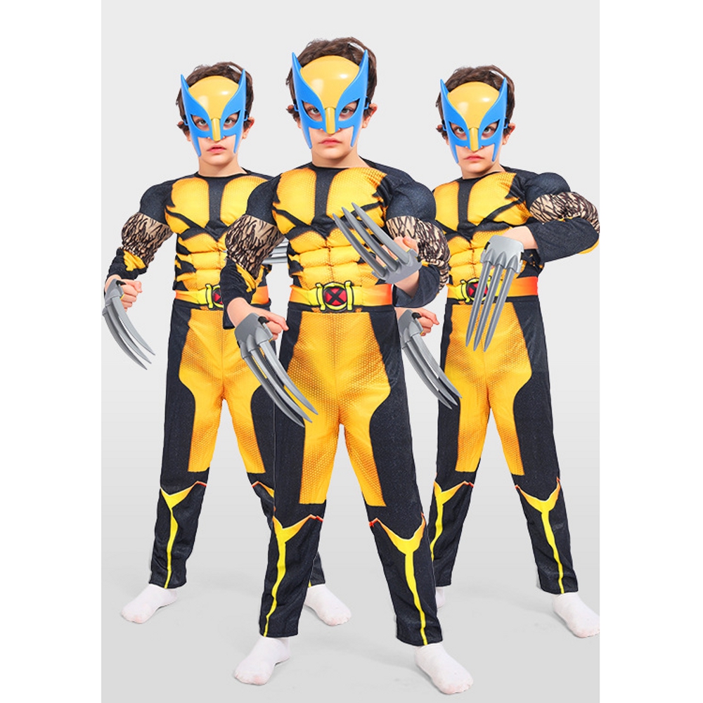 картинка Костюм супергероя «Росомаха» детский от магазина Одежда+