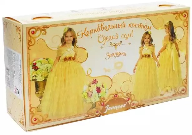 картинка Новогодний костюм «Принцесса» для девочки - сделай сам от магазина Одежда+