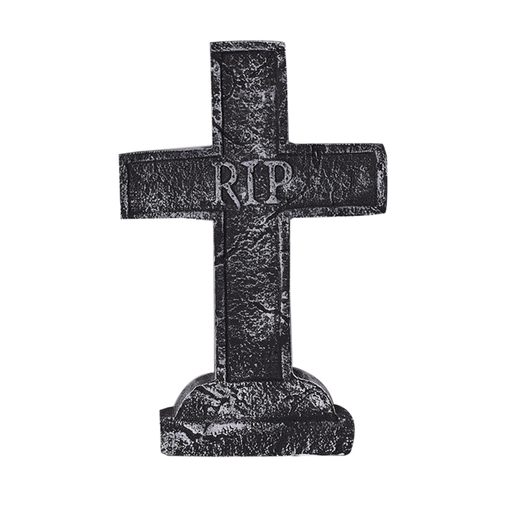 картинка Надгробие крест «RIP» - украшение на Хэллоуин от магазина Одежда+