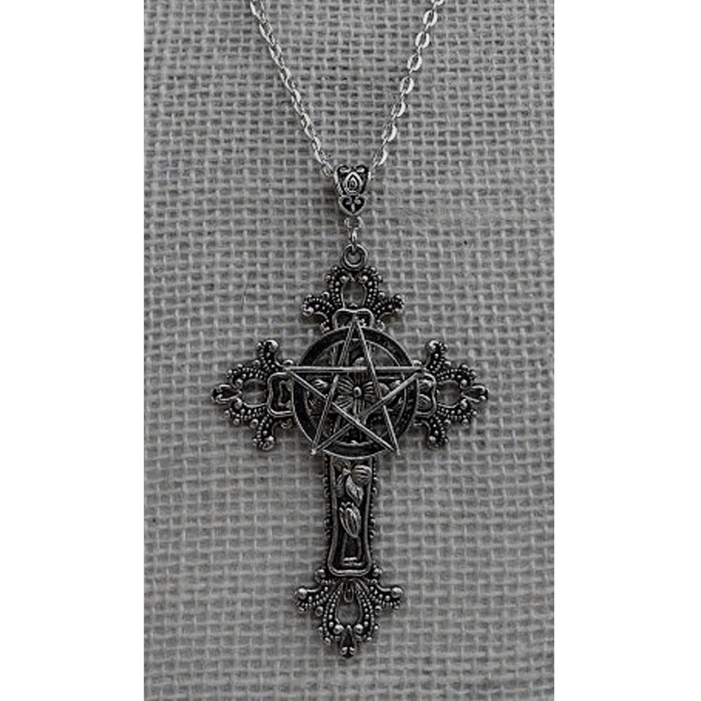 картинка Готический крест на цепочке от магазина Одежда+