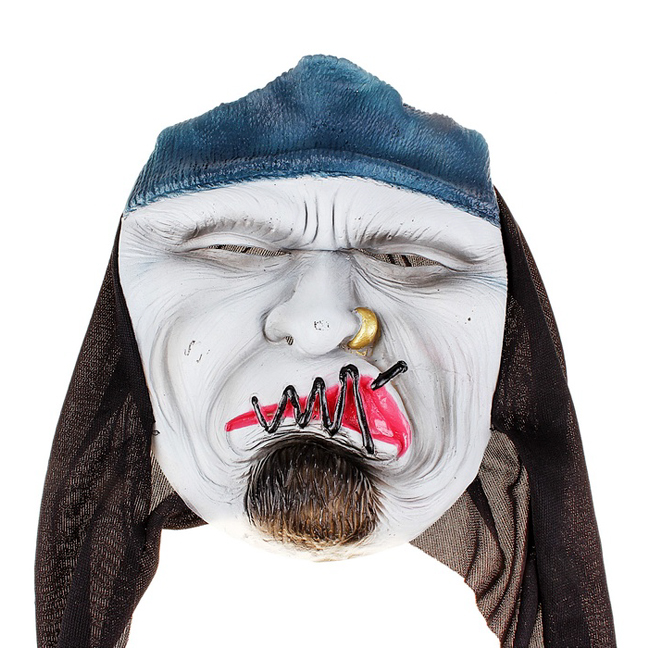 картинка Латексная маска Пирата с зашитым ртом от магазина Одежда+