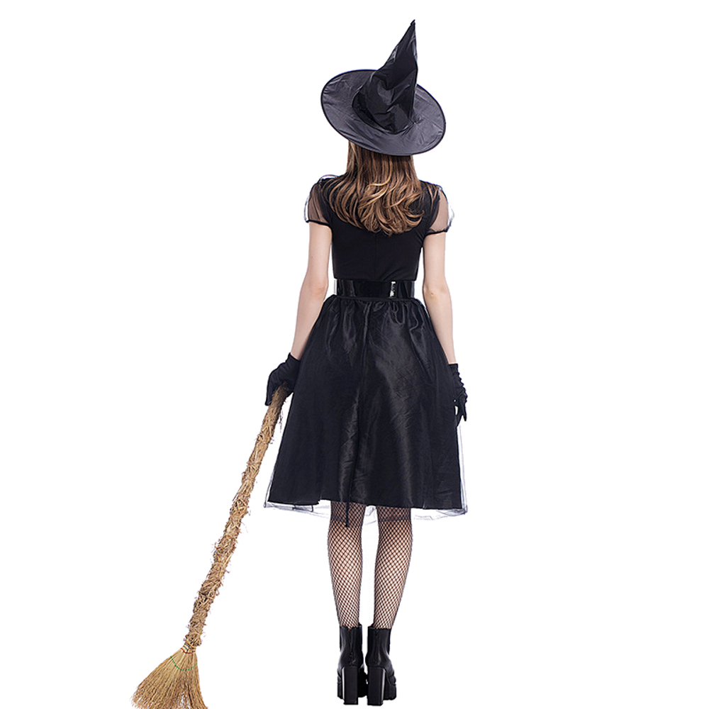 картинка Костюм чёрной ведьмы на Хэллоуин от магазина Одежда+