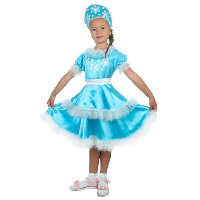 картинка Костюм Снегурочки для девочек от магазина Одежда+