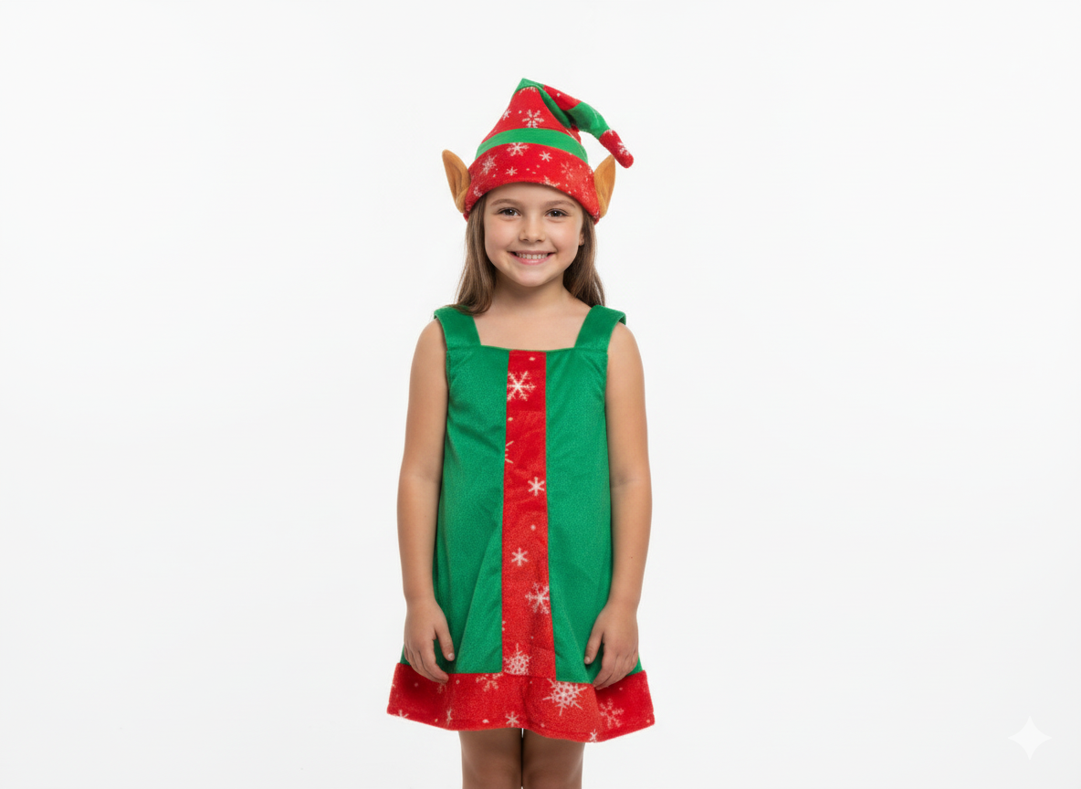 картинка Костюм новогодний «Эльф» для девочки от магазина Одежда+