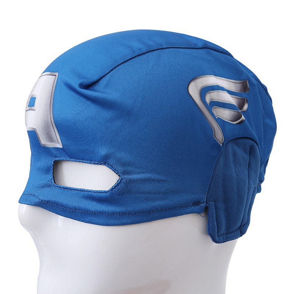 картинка Детский костюм «Капитан Америка» с мускулатурой от магазина Одежда+