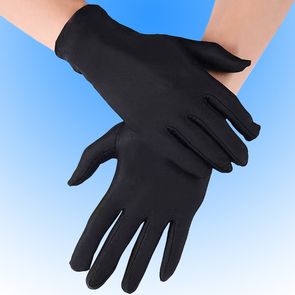 картинка Чёрные мужские перчатки от магазина Одежда+