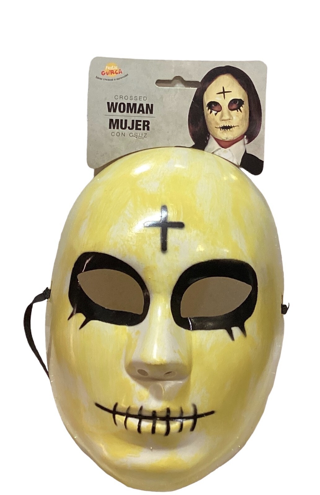 картинка Женская маска убийцы «Крест» из к/ф «Судная ночь» от магазина Одежда+