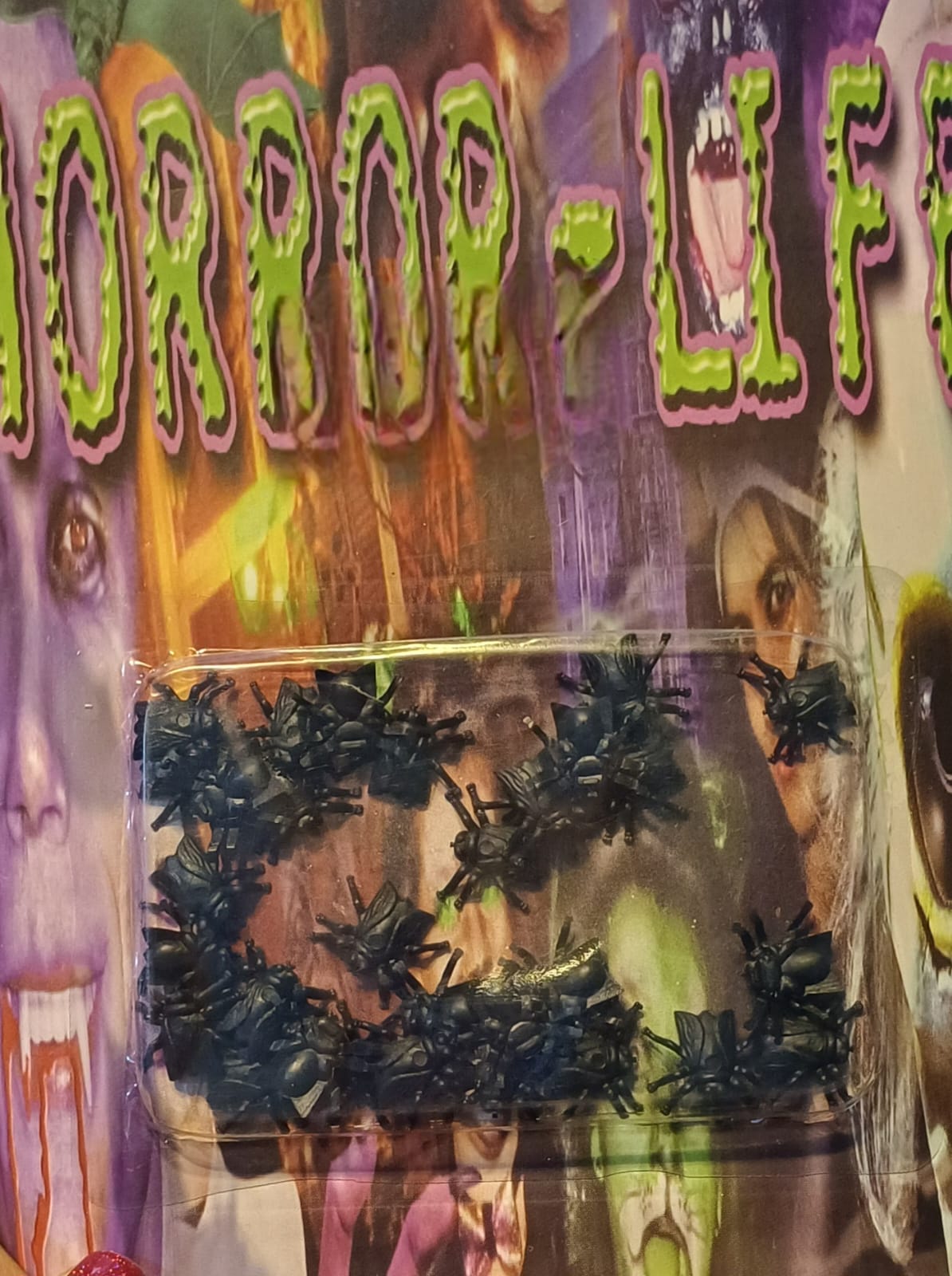 картинка Набор черных мух - декорация на Хэллоуин от магазина Одежда+