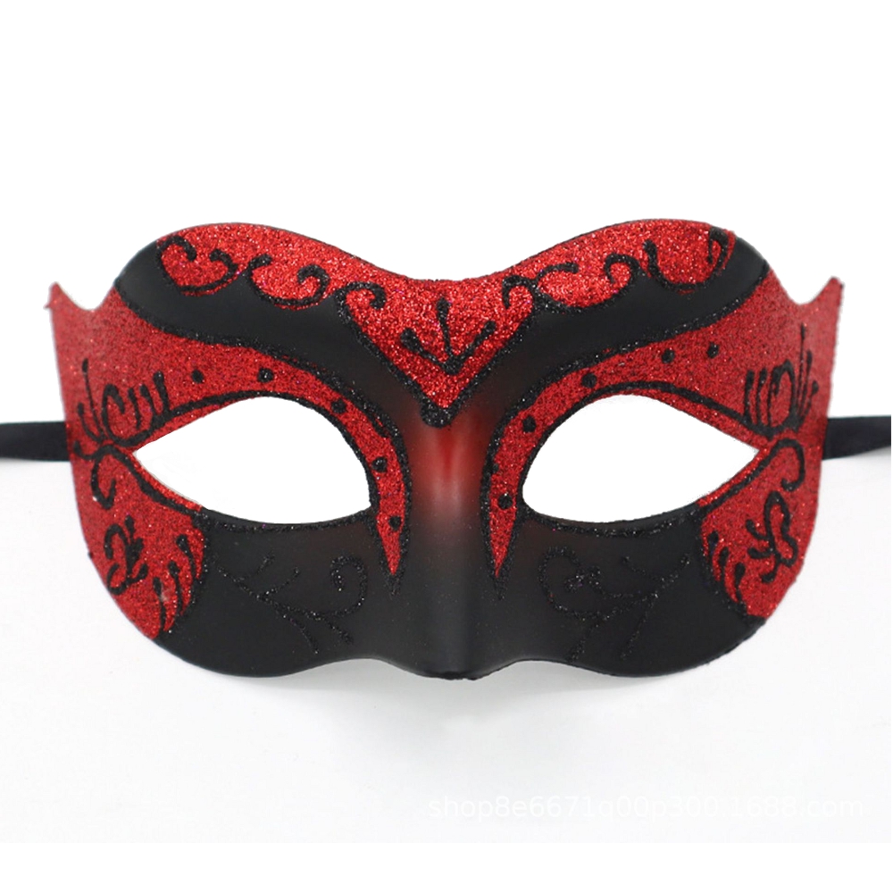 картинка Чёрно-красная венецианская маска от магазина Одежда+