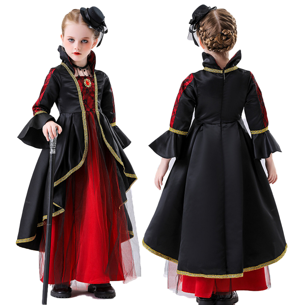 картинка Готический костюм для девочки «Графиня» от магазина Одежда+