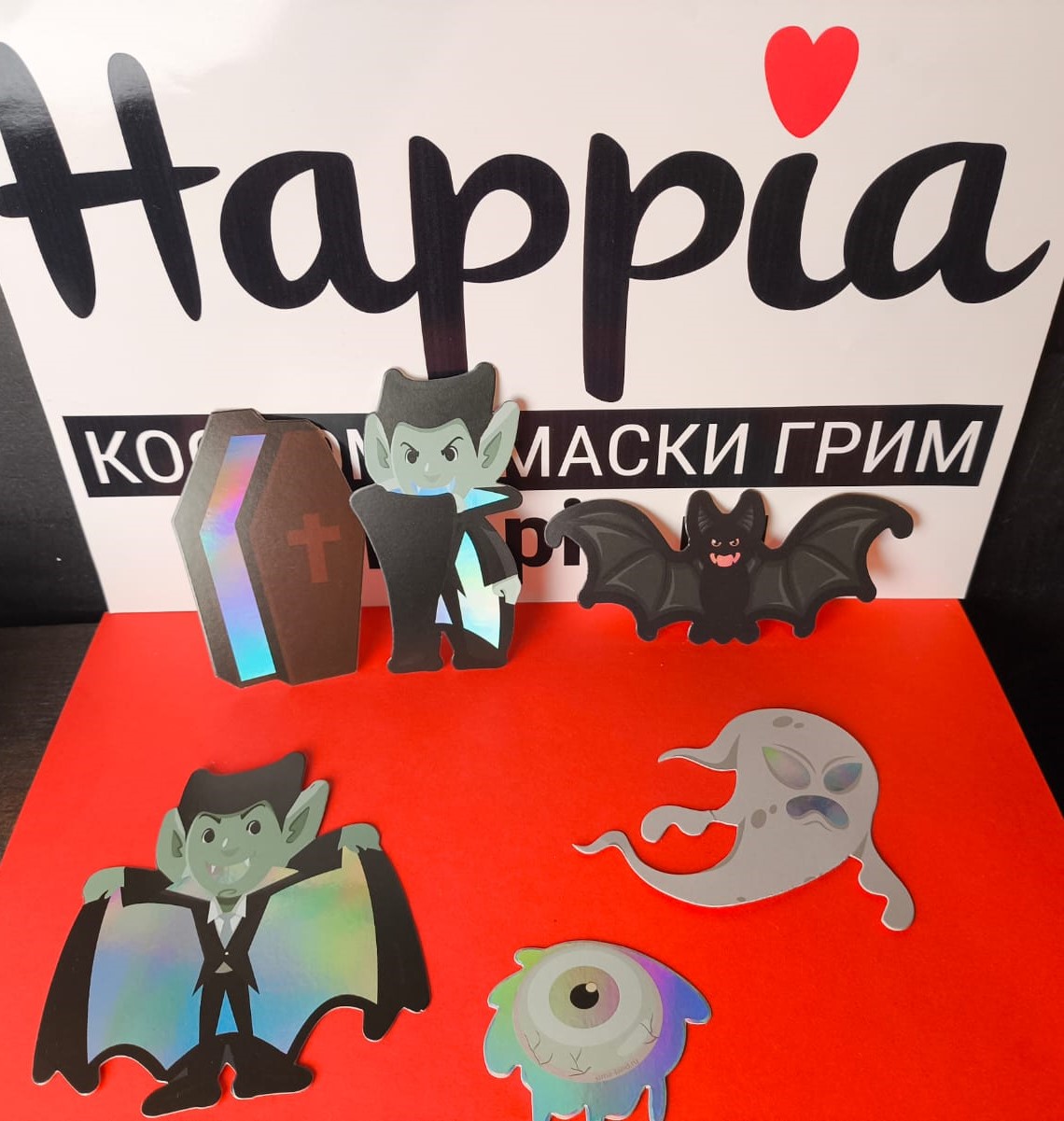 картинка Картинки декорации на Хэллоуин «Вампир» от магазина Одежда+