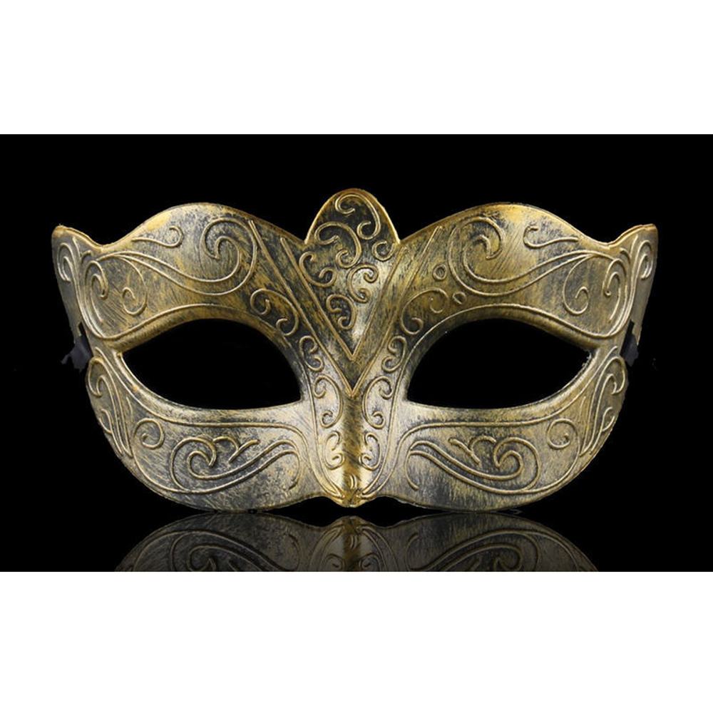картинка Венецианская маска «Стимпанк» с узором от магазина Одежда+