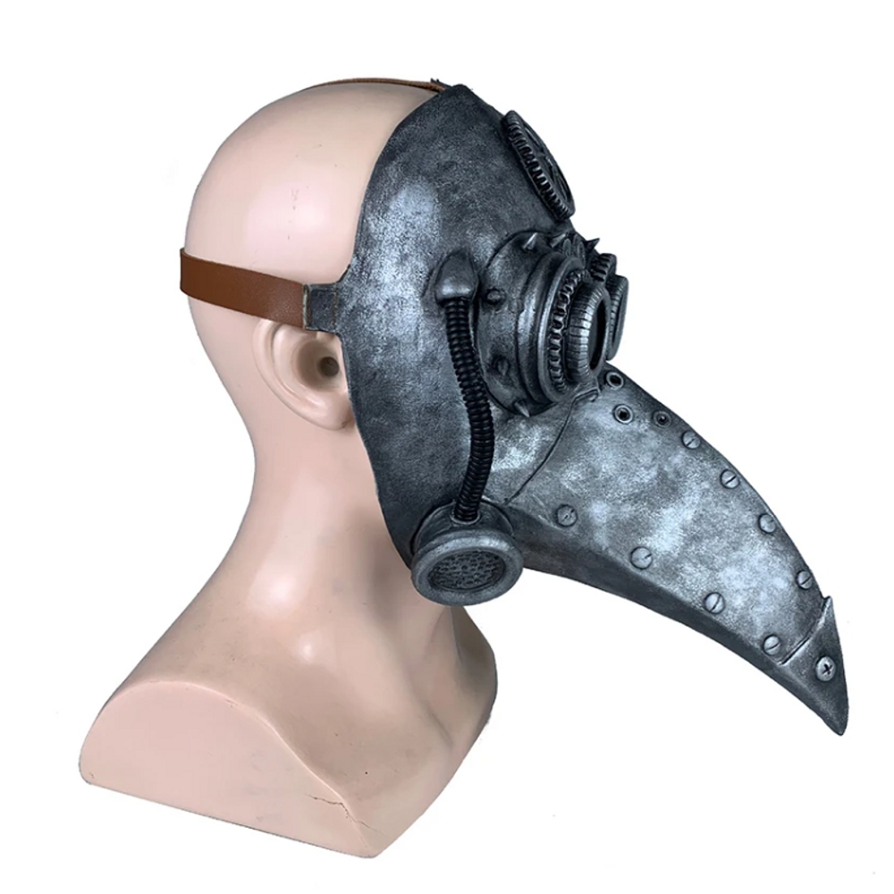 картинка Латексная маска чумного доктора «Стимпанк» от магазина Одежда+