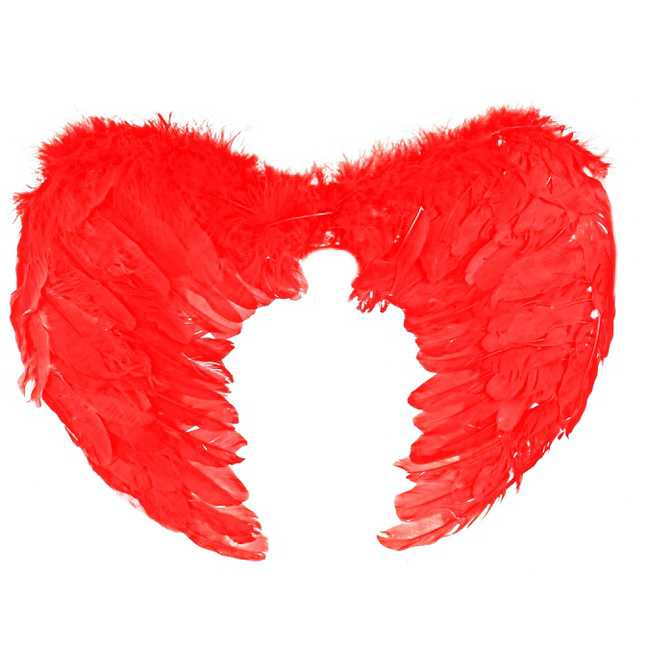 картинка Средние красные крылья дьяволицы от магазина Одежда+