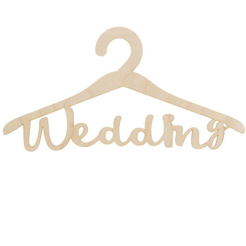 картинка Вешалка свадебная декоративная «Wedding» от магазина Одежда+