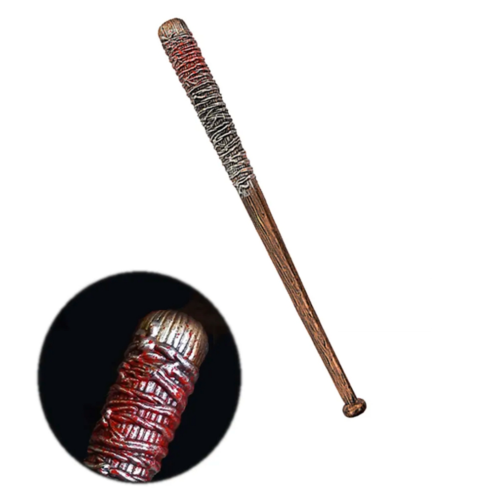 картинка Бейсбольная бита с проволокой и кровью от магазина Одежда+