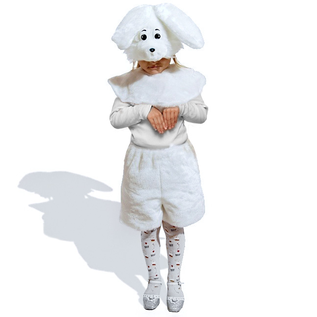 картинка Костюм белого Зайчика для детей от магазина Одежда+